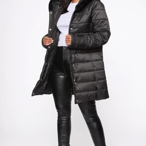 Black WINTER COAT